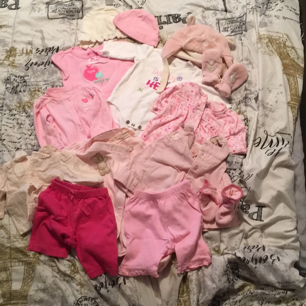 Newborn girl bundle